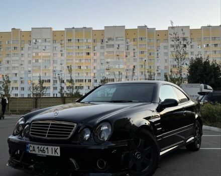 Черный Мерседес CLK-Class, объемом двигателя 3.2 л и пробегом 338 тыс. км за 8500 $, фото 3 на Automoto.ua