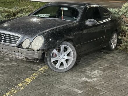 Черный Мерседес CLK-Class, объемом двигателя 2.3 л и пробегом 1 тыс. км за 1600 $, фото 1 на Automoto.ua