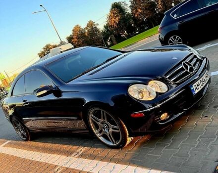 Синий Мерседес CLK-Class, объемом двигателя 2.7 л и пробегом 275 тыс. км за 12500 $, фото 1 на Automoto.ua