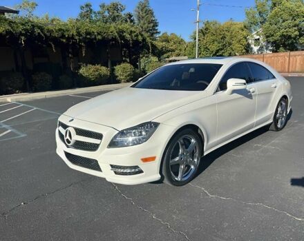 Белый Мерседес CLS серия, объемом двигателя 4.7 л и пробегом 87 тыс. км за 6700 $, фото 1 на Automoto.ua