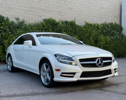 Белый Мерседес CLS серия, объемом двигателя 4.7 л и пробегом 152 тыс. км за 5500 $, фото 2 на Automoto.ua
