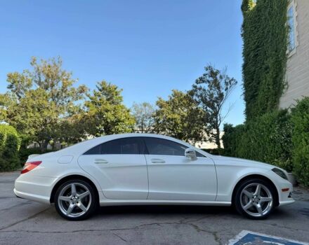 Белый Мерседес CLS серия, объемом двигателя 4.7 л и пробегом 152 тыс. км за 5500 $, фото 4 на Automoto.ua