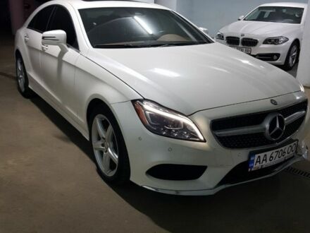 Белый Мерседес CLS серия, объемом двигателя 2.99 л и пробегом 39 тыс. км за 36500 $, фото 1 на Automoto.ua