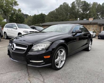 Черный Мерседес CLS серия, объемом двигателя 4.7 л и пробегом 80 тыс. км за 8900 $, фото 1 на Automoto.ua