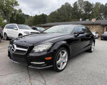 Черный Мерседес CLS серия, объемом двигателя 4.7 л и пробегом 83 тыс. км за 10000 $, фото 1 на Automoto.ua