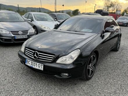 Мерседес CLS серия 2006 у Хусте на Automoto.ua Чорний Мерседес CLS серия, об'ємом двигуна 3 л та пробігом 354 тис. км за 9500 $, фото 1 на Automoto.ua