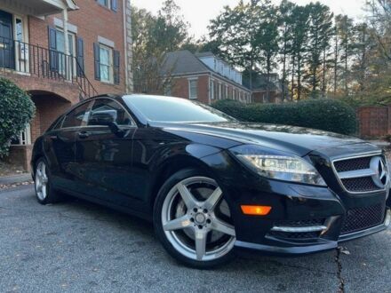 Черный Мерседес CLS серия, объемом двигателя 4.7 л и пробегом 86 тыс. км за 5600 $, фото 1 на Automoto.ua