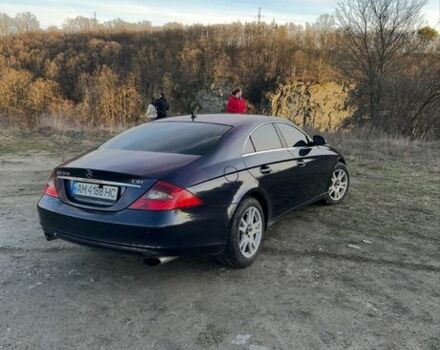 Синий Мерседес CLS серия, объемом двигателя 3 л и пробегом 262 тыс. км за 8800 $, фото 6 на Automoto.ua