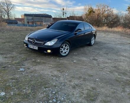 Синий Мерседес CLS серия, объемом двигателя 3 л и пробегом 262 тыс. км за 8800 $, фото 7 на Automoto.ua