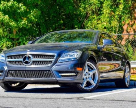 Синий Мерседес CLS серия, объемом двигателя 4.7 л и пробегом 87 тыс. км за 17900 $, фото 2 на Automoto.ua