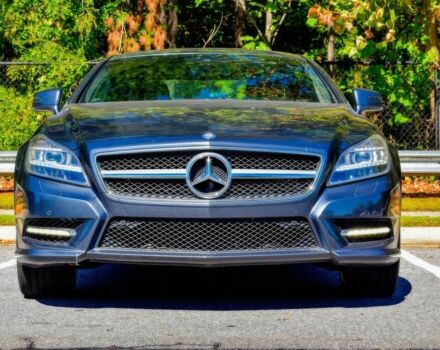 Синий Мерседес CLS серия, объемом двигателя 4.7 л и пробегом 87 тыс. км за 17900 $, фото 1 на Automoto.ua