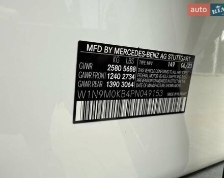 Белый Мерседес EQB, объемом двигателя 0 л и пробегом 26 тыс. км за 29500 $, фото 31 на Automoto.ua