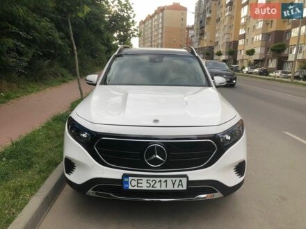 Білий Мерседес EQB, об'ємом двигуна 0 л та пробігом 25 тис. км за 34900 $, фото 1 на Automoto.ua