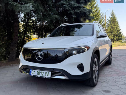 Белый Мерседес EQB, объемом двигателя 0 л и пробегом 2 тыс. км за 37500 $, фото 1 на Automoto.ua