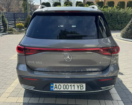 Сірий Мерседес EQB, об'ємом двигуна 0 л та пробігом 37 тис. км за 35141 $, фото 5 на Automoto.ua