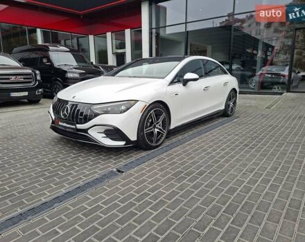 Белый Мерседес EQE, объемом двигателя 0 л и пробегом 8 тыс. км за 59900 $, фото 7 на Automoto.ua