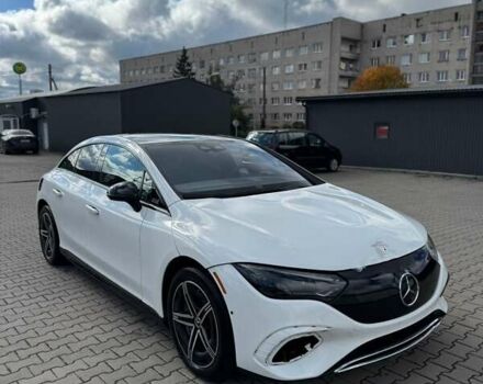 Белый Мерседес EQE, объемом двигателя 0 л и пробегом 3 тыс. км за 49999 $, фото 1 на Automoto.ua