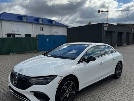 Мерседес EQE 2023 в Сокале на Automoto.ua Белый Мерседес EQE, объемом двигателя 0 л и пробегом 3 тыс. км за 49999 $, фото 1 на Automoto.ua