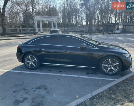 Черный Мерседес EQE, объемом двигателя 0 л и пробегом 34 тыс. км за 39000 $, фото 3 на Automoto.ua