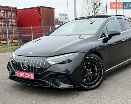Черный Мерседес EQE, объемом двигателя 0 л и пробегом 45 тыс. км за 57500 $, фото 2 на Automoto.ua