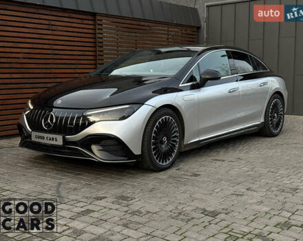 Черный Мерседес EQE, объемом двигателя 0 л и пробегом 39 тыс. км за 59000 $, фото 2 на Automoto.ua