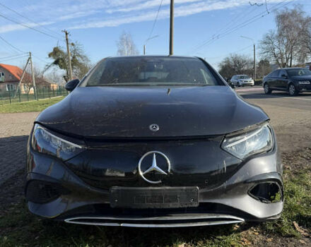 Чорний Мерседес EQE, об'ємом двигуна 0 л та пробігом 28 тис. км за 29300 $, фото 1 на Automoto.ua