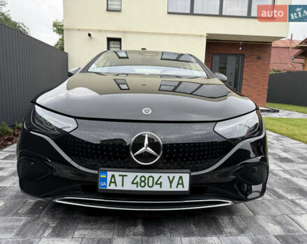 Чорний Мерседес EQE, об'ємом двигуна 0 л та пробігом 17 тис. км за 54999 $, фото 2 на Automoto.ua