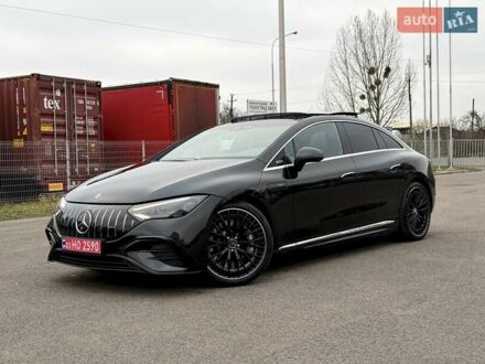 Черный Мерседес EQE, объемом двигателя 0 л и пробегом 45 тыс. км за 57500 $, фото 1 на Automoto.ua