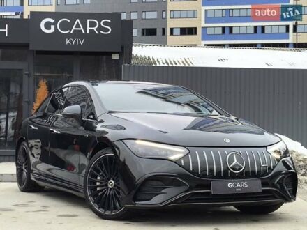 Чорний Мерседес EQE, об'ємом двигуна 0 л та пробігом 35 тис. км за 46500 $, фото 1 на Automoto.ua
