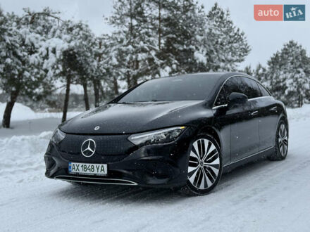 Чорний Мерседес EQE, об'ємом двигуна 0 л та пробігом 10 тис. км за 45000 $, фото 1 на Automoto.ua