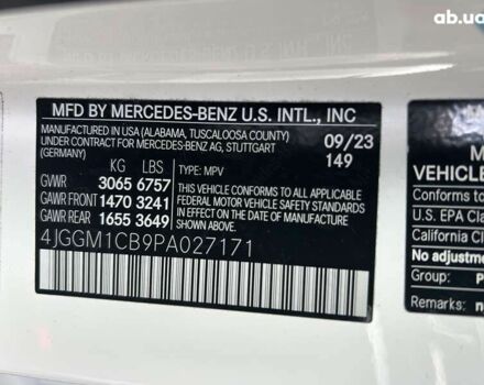 Мерседес EQE, объемом двигателя 0 л и пробегом 16 тыс. км за 52999 $, фото 29 на Automoto.ua