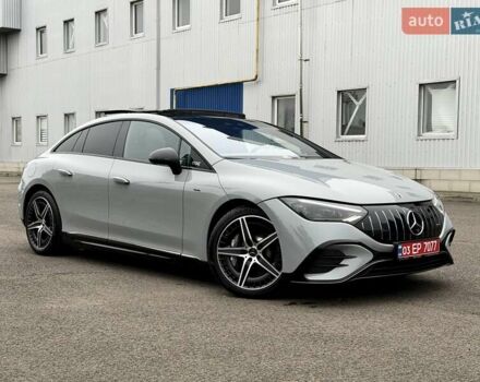Серый Мерседес EQE, объемом двигателя 0 л и пробегом 41 тыс. км за 59900 $, фото 5 на Automoto.ua