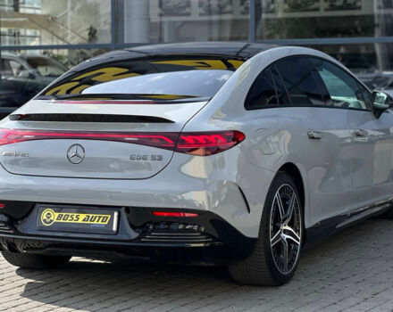 Серый Мерседес EQE, объемом двигателя 92 л и пробегом 2 тыс. км за 120000 $, фото 5 на Automoto.ua