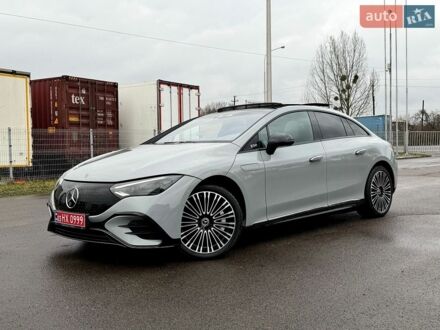 Сірий Мерседес EQE, об'ємом двигуна 0 л та пробігом 46 тис. км за 48800 $, фото 1 на Automoto.ua