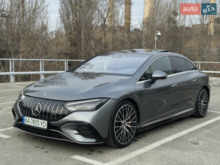 Серый Мерседес EQE, объемом двигателя 0 л и пробегом 9 тыс. км за 69900 $, фото 1 на Automoto.ua