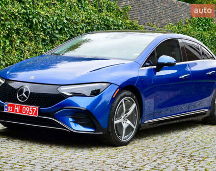 Мерседес EQE 2022 в Ковель на Automoto.ua Синий Мерседес EQE, объемом двигателя 0 л и пробегом 16 тыс. км за 43900 $, фото 1 на Automoto.ua