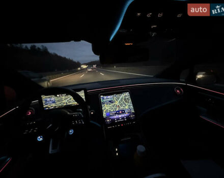 Синий Мерседес EQE, объемом двигателя 0 л и пробегом 21 тыс. км за 66000 $, фото 2 на Automoto.ua