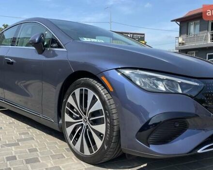 Синий Мерседес EQE, объемом двигателя 0 л и пробегом 1 тыс. км за 54500 $, фото 1 на Automoto.ua