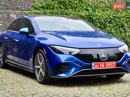 Мерседес EQE 2022 в Ковель на Automoto.ua Синий Мерседес EQE, объемом двигателя 0 л и пробегом 16 тыс. км за 43900 $, фото 1 на Automoto.ua