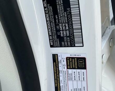 Белый Мерседес EQE SUV, объемом двигателя 0 л и пробегом 34 тыс. км за 47500 $, фото 23 на Automoto.ua