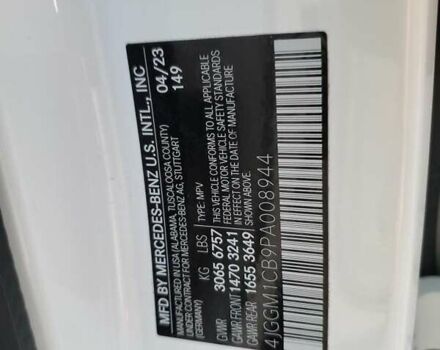 Белый Мерседес EQE SUV, объемом двигателя 0 л и пробегом 40 тыс. км за 26960 $, фото 12 на Automoto.ua