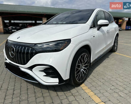Белый Мерседес EQE SUV, объемом двигателя 0 л и пробегом 23 тыс. км за 77000 $, фото 1 на Automoto.ua