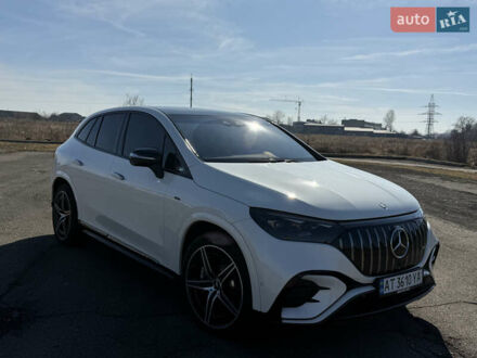 Мерседес EQE SUV 2024 в Ивано-Франковске на Automoto.ua Белый Мерседес EQE SUV, объемом двигателя 0 л и пробегом 15 тыс. км за 101999 $, фото 1 на Automoto.ua