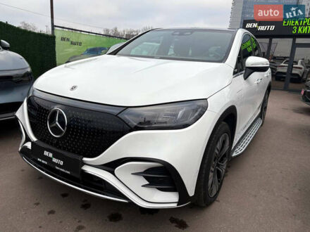 Мерседес EQE SUV 2024 в Киеве на Automoto.ua Белый Мерседес EQE SUV, объемом двигателя 0 л и пробегом 8 тыс. км за 48500 $, фото 1 на Automoto.ua