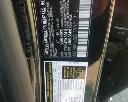Чорний Мерседес EQE SUV, об'ємом двигуна 0 л та пробігом 25 тис. км за 49900 $, фото 13 на Automoto.ua
