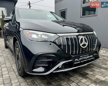 Черный Мерседес EQE SUV, объемом двигателя 0 л и пробегом 2 тыс. км за 54900 $, фото 12 на Automoto.ua