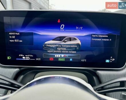 Черный Мерседес EQE SUV, объемом двигателя 0 л и пробегом 2 тыс. км за 54900 $, фото 76 на Automoto.ua