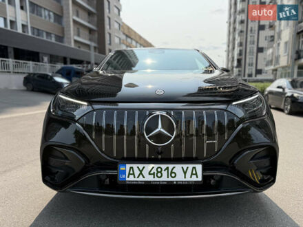 Черный Мерседес EQE SUV, объемом двигателя 0 л и пробегом 15 тыс. км за 46900 $, фото 1 на Automoto.ua