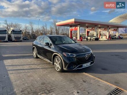 Черный Мерседес EQE SUV, объемом двигателя 0 л и пробегом 25 тыс. км за 51000 $, фото 1 на Automoto.ua