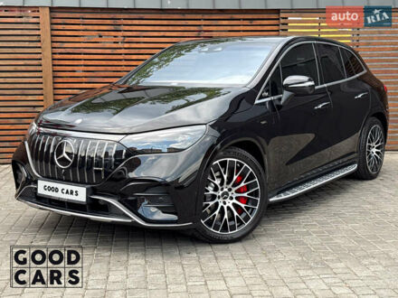 Черный Мерседес EQE SUV, объемом двигателя 0 л и пробегом 5 тыс. км за 125000 $, фото 1 на Automoto.ua
